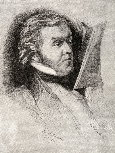 William Makepeace Thackeray by Samuel Lawrence